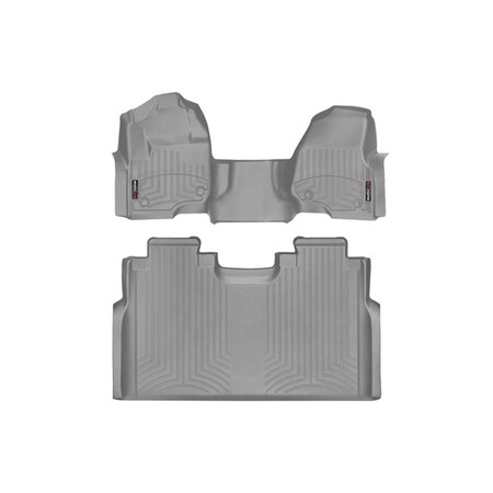 Weathertech Front and Rear Floorliners - Over The Hump, 4610321-466974 4610321-466974